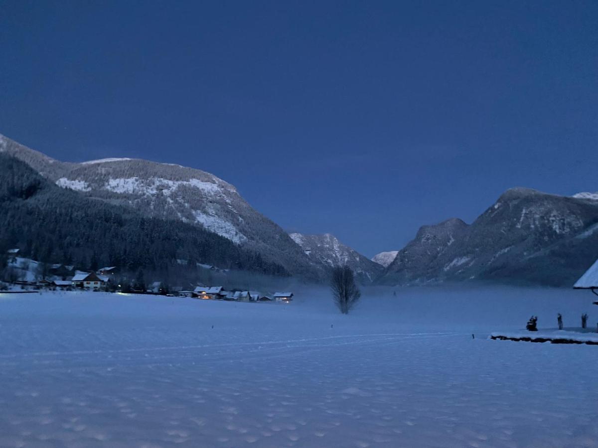 Das Almsternderl - Gemuetliche Wohnung In Gosau Exterior foto
